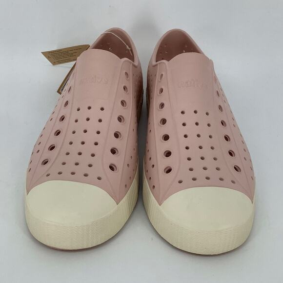 Native Shoes Mens 9 Chameleon Pink Jefferson Slip On Sneaker Perforated P2-69 - Picture 2 of 10